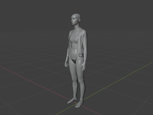 Womens Dress - Female Outfit Clothes 3D Модель