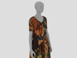 Womens Dress - Female Outfit Clothes Modelo 3D