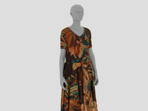 Womens Dress - Female Outfit Clothes Modelo 3D