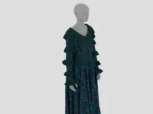 Vestido Feminino - Roupas Femininas Modelo 3D
