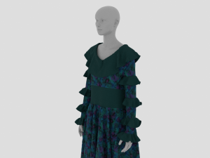 Womens Dress - Female Outfit Clothes 3D Модель