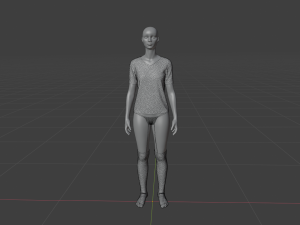 Womens Dress - Female Outfit Clothes 3D Model
