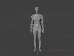 Womens Dress - Female Outfit Clothes 3D Модель