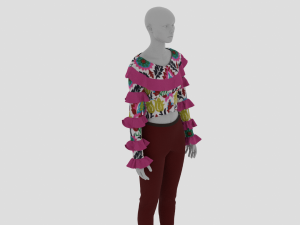 Womens Dress - Female Outfit Clothes Modelo 3D