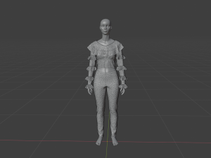 Womens Dress - Female Outfit Clothes Modelo 3D