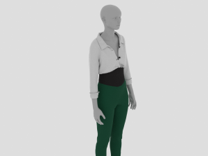 Womens Dress - Female Outfit Clothes 3D Модель