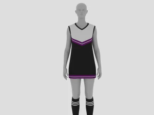 Vestido Feminino - Roupas Femininas Modelo 3D