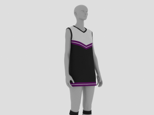 Womens Dress - Female Outfit Clothes 3D Model