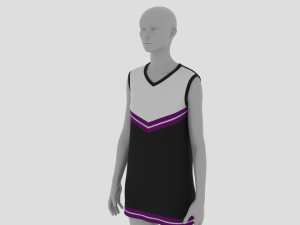 Womens Dress - Female Outfit Clothes 3D Model