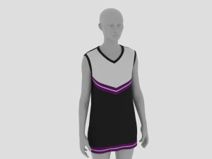 Vestido Feminino - Roupas Femininas Modelo 3D