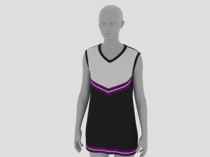 Womens Dress - Female Outfit Clothes 3D Model