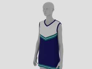 Womens Dress - Female Outfit Clothes Modèle 3D