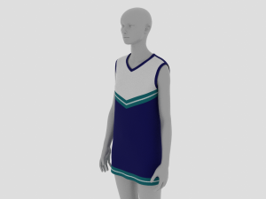 Womens Dress - Female Outfit Clothes Modèle 3D
