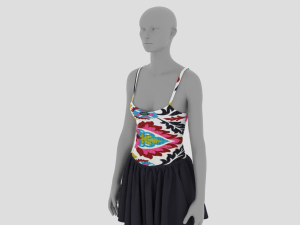 Womens Dress - Female Outfit Clothes 3Dモデル