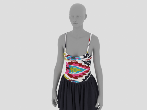 Womens Dress - Female Outfit Clothes 3Dモデル