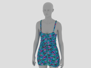 Womens Dress - Female Outfit Clothes Modelo 3D