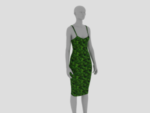 Womens Dress - Female Outfit Clothes 3D 모델