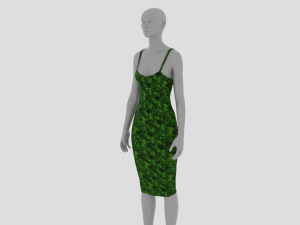 Womens Dress - Female Outfit Clothes 3D 모델