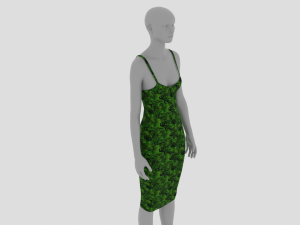 Womens Dress - Female Outfit Clothes 3D 모델