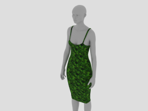 Womens Dress - Female Outfit Clothes 3D 모델