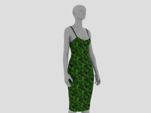 Womens Dress - Female Outfit Clothes 3D 모델
