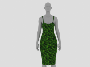 Womens Dress - Female Outfit Clothes 3D 모델