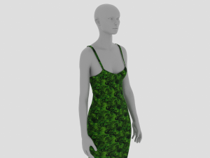 Womens Dress - Female Outfit Clothes 3D 모델