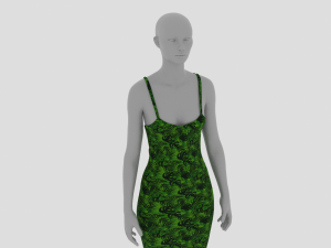 Womens Dress - Female Outfit Clothes 3D 모델