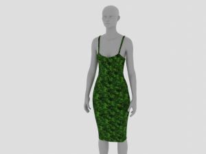 Womens Dress - Female Outfit Clothes 3D 모델