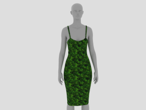 Womens Dress - Female Outfit Clothes 3D 모델