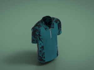 Military Outfit - T-shirt 3D Модель