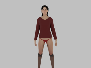 Sexy Woman Modelo 3D