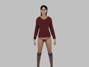 Sexy Woman 3D Model