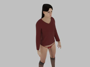 Sexy Woman 3D Model