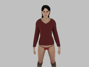 Sexy Woman 3D Model