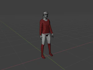 Sexy Woman 3D Model