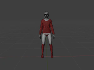 Sexy Woman 3D Model