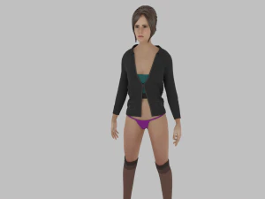 Sexy Woman 3D Model