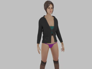 Sexy Woman 3D Model