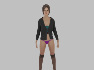 Sexy Woman 3D Модель