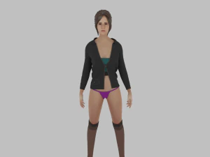 Sexy Woman 3D Model