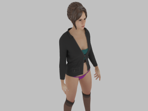 Sexy Woman 3D Модель
