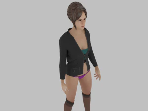 Sexy Woman 3D Model