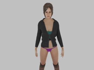 Sexy Woman 3D Model