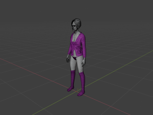 Sexy Woman 3D Модель