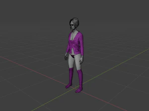 Sexy Woman 3D Model