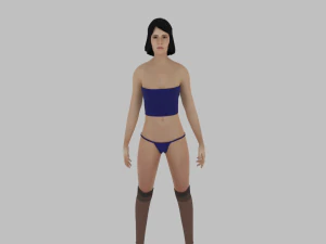 Sexy Woman 3D Model