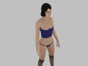 Sexy Woman 3D Model