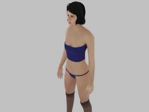 Sexy Woman 3D Model