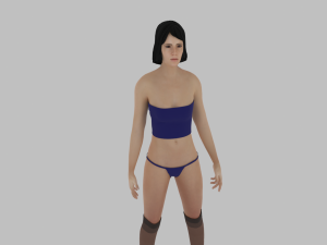 Sexy Woman 3D Model